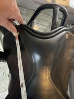 Ideal Black  English Leather Saddle 17.5 Inch
