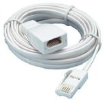 BT TELEPHONE EXTENSION LEAD CABLE (LENGTH 5M) 