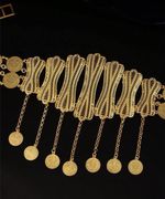 Kurdish Gold Belt for Women Kaftan Dress Gold Belt for Women