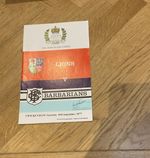 Lions v Barbarians 10/9/1977 Rugby Programme