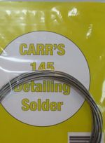 Carr's C1002 Low Melt 145 Deg. Detailing Solder Approx 2 Mtrs  incl. POD Postage