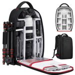 K&F Concept Lightweight Camera Backpack Bag DSLR for Photography with Raincover