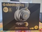 SteelSeries Arctis Nova Elite Wireless ANC Xbox Headset BT USB-C Grey/Gold
