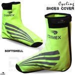 Cycling Shoe Cover Water Resistant Windproof Softshell Outdoor Overshoe Hiviz
