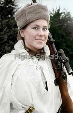 WW2 Picture Photo Roza Georgiyevna Shanina (1924-1945) Sniper 2658