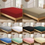 Extra Deep Fitted Sheet, Super Soft Wrinkle Resistant Hypoallergenic Microfibre