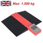 Caravan Scales 1500 kg | Vehicle Scales for Motorhome Including Matching Ramp