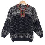 Kaare Gjose Vintage Nordic Fair Isle Jumper Wool Sweater Women Uz0 Size XS