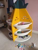 Pineapple Rotating Toy Storage Unit* 360° Rotating Toy Organiser –