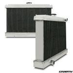 75MM UNIVERSAL RACE RALLY DRIFT SPORT ALUMINIUM ALLOY QUAD CORE RADIATOR RAD