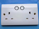 BG Smart 822/HC 13A Double Switched Power Socket Home Control Alexa Compatible
