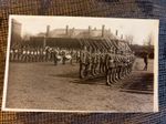 WWI RPPC Army Soldiers w/ Rifles Group Photo Postcard