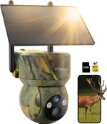 usogood 4G LTE Cellular Trail Camera Solar,2K Wildlife Camera with 360° View UK