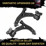 New Front Lower Suspension Wishbone Track Control Arms - 21MM For Ford Focus MK2