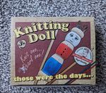 Prof. Warbles Knitting Doll Kit/Tool (3+) Blue Red White