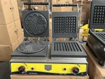 Double Plate Belgian Waffle Maker – Dual Shape (Flower & Rectangular) | Commerci