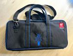 Zwilling J.A. & Le Cordon Bleu culi knifes case w/ Shoulder Strap 3 compartments