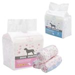 10/50/100X Female Male Dog Diapers Disposable Nappies Leak Proof Puppy Sanitary