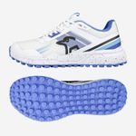 2026 Kookaburra KC 2.0 Cricket Rubber Shoe - White/Blue - FREE P&P