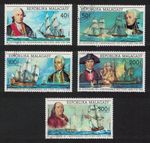 Malagasy Rep. Bicentenary of American Revolution 5v 1975 CTO SG#305-309