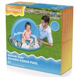 Bestway Inflatable Safari Sun Shaded Baby Pool Kids Play Pool Summer Garden Fun
