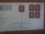 1 1/2d Royal Courts of Justice . Registered