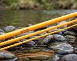 Classic Yellow E Glass Blank - 8'0" 4/5wt 3pc - Spigot Ferruled Blank