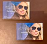 Brand New 2 Pack Transitions Spectacle Lens Cleaning Cloth (22cm x 21cm)