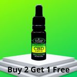 CBD OIL DROPS RAW 500mg to 5000mg (100mg to 1000mg CBD) Full Spectrum MCT 10ml