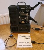 16mm 9.5mm  Ditmar Duo Projector 2960 Rare 1930s vintage with case instructions 