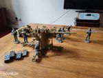 Britains 25059 German 88mm Flak Anti Tank Gun  3 Crew WW2  4 German Grenadiers