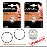 2x Duracell Battery Kit for Suunto Vyper air vytec cobra 2 3 zoop C3 gecko