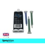 Fast Mover FMT6340 2K PU Plastic Repair Rigid Cartridge 50ml With 2 FREE Nozzles