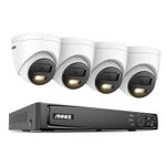 ANNKE 12MP Color CCTV Security System POE IP Camera Audio Mic 8CH H.265+ NVR Kit