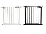 Baby Safety Gate Dog Barrier Auto-Close Pressure Fit Stair Gate 75-82 cm