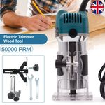 1200W 1/4" Electric Hand Trimmer Wood Laminator Palm Router Joiners Laminate