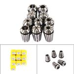 Steel ER16 Collet Set 10Pcs for CNC Milling Lathe Engraving Machine Tools