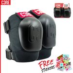 CORE Pro Park Knee Pads - Heavy Duty Knee pads for Skating &Stunt Scooters