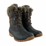 Woof Wear Mid Winter Short Yard Boot with fleece lining and faux fur binding
