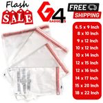 CLEAR CELLOPHANE BAGS SELF SEAL SMALL LARGE CELLO GIFT SWEET PARTY FOR CARDS WAX