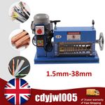 Electric Wire Stripping Machine Cable Stripper 1.5mm-38mm Copper Recycle Tool UK