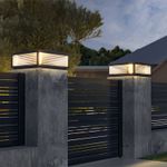 Yard Pillar Light Garden Gate Pillar Lamp Home Post Lights Outdoor Post Lighting