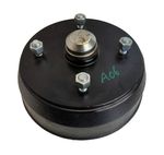AVONRIDE 203 X 40  BRAKE DRUM A SERIES  4 STUD 5.5" PCD INC BEARINGS AND CAP