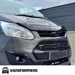 Ford Transit Custom MK1 2012-2018 Bonnet Protector Black Bug Shield Deflector