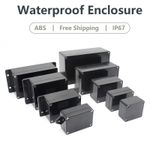 Waterproof Junction Box ABS Plastic Electric Project Black Enclosure Housing