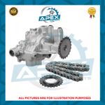 2.0 OIL PUMP WITH CHAIN+GEAR FITS TRAFIC VIVARO PRIMASTRA 2.0 DCi M9R 16v ENGINE