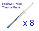 8 x Tubes - Halnziye HY810 Silicone Heatsink Thermal  Grease Paste Glue GPU CPU