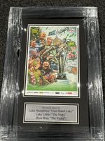 2024 World Darts Championship Programme Signed by Littler,Bray And Humphries