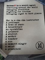 Madonna Madame X Official Fanclub ICON Poster 