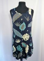 New Tagged Women's Dakine Abstract Palm Charlie Tank Dress (S)